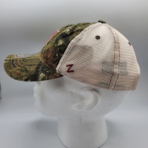 Alabama Crimson Tide Mens Womens Trucker Hat Zephyr Mesh Back Camo Snapback SEC - Picture 4 of 10